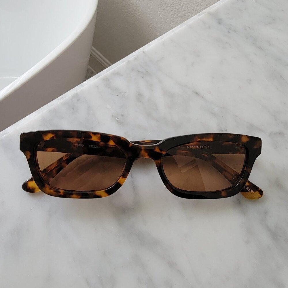 J Crew Leopard Sunglasses